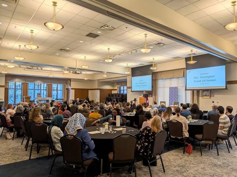 Ramadan iftar gathering hosted at the Cathedral of Christ the King in Atlanta