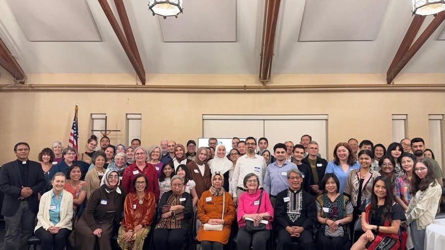 Iftar dinner shared with the community of Our Lady of the Assumption Catholic Church
